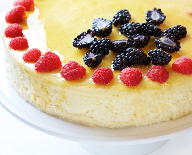 Light and Creamy Cheesecake (Photo by Deb Lindsey For The Washington Post).