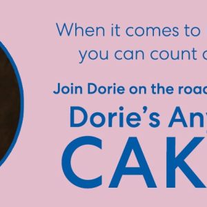 Join Dorie Greenspan on the road celebrating the release of Dorie’s Anytime Cakes